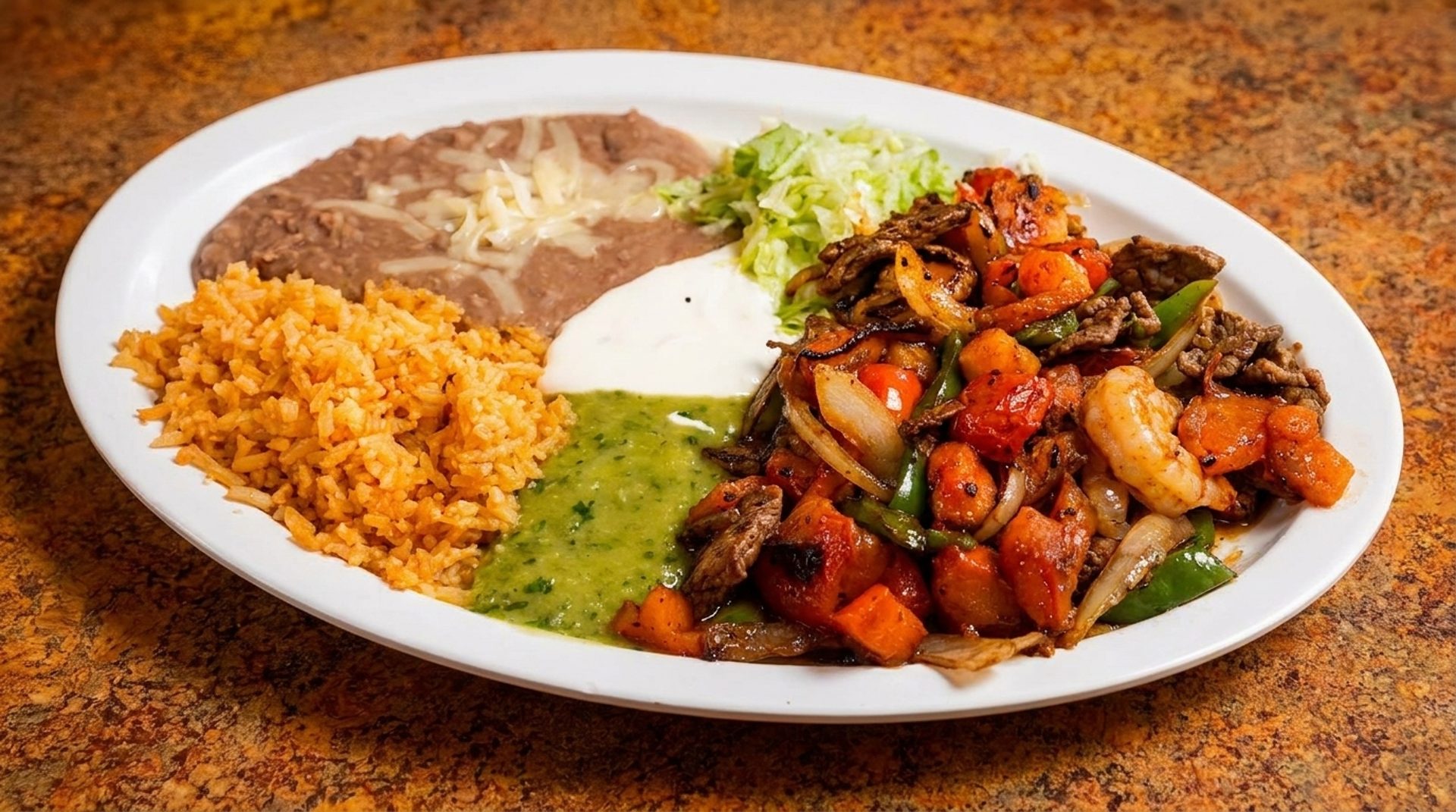 The Shrimp Tacos and the Sopes