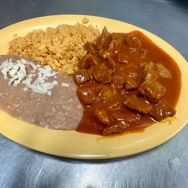 Chile Colorado Lunch.