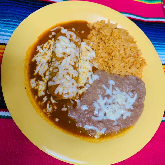 Enchilada Lunch.