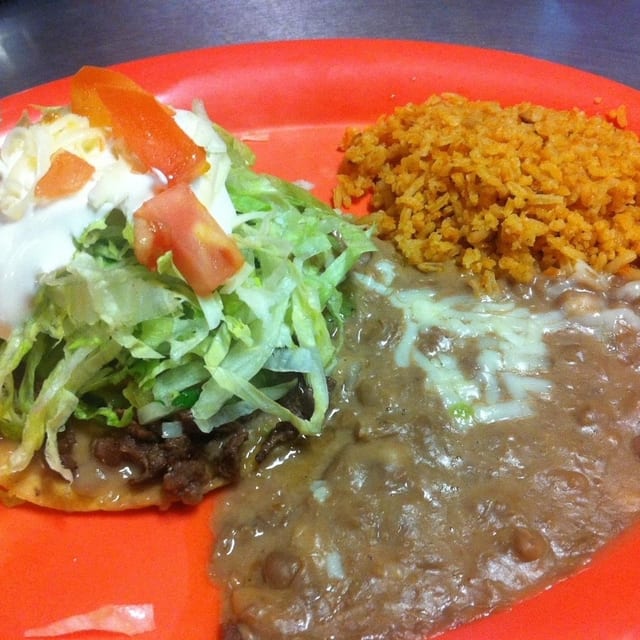 Tostada Lunch.