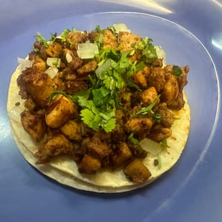Pollo Adobado / Pastor Chicken Taco
