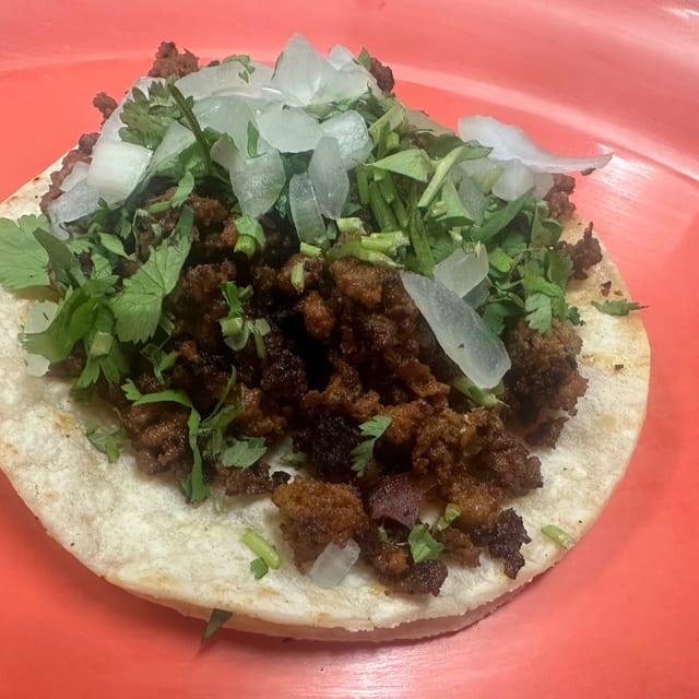 Chorizo / Sausage Taco.