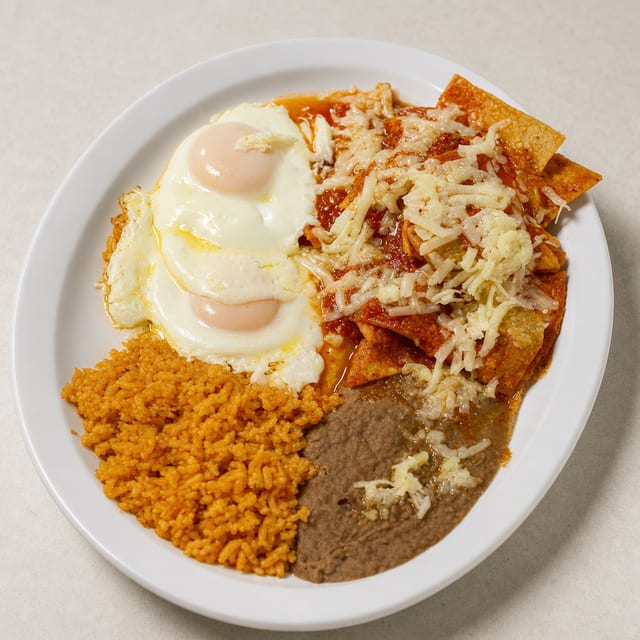 Chilaquiles Plate.