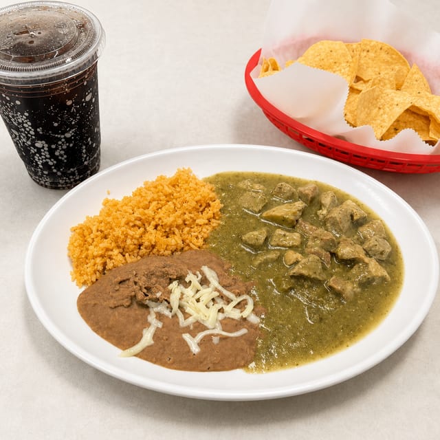 Chile Verde Special.