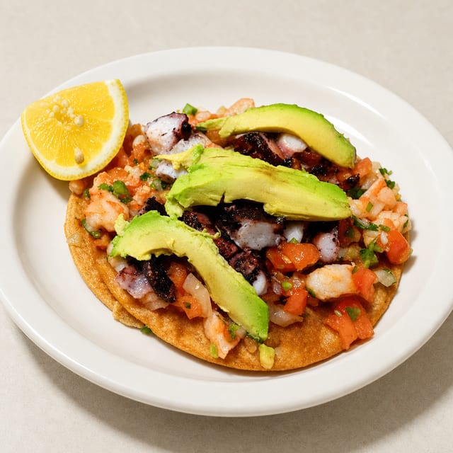 1 Tostada Mixta.