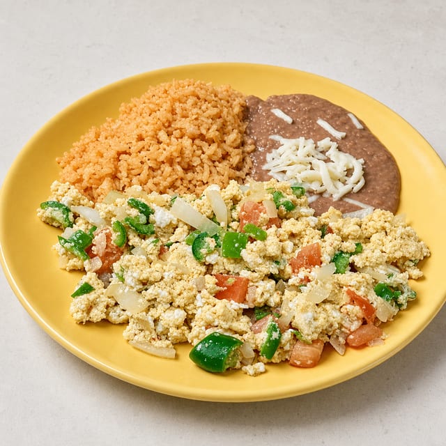 Huevos a la Mexicana Plate.