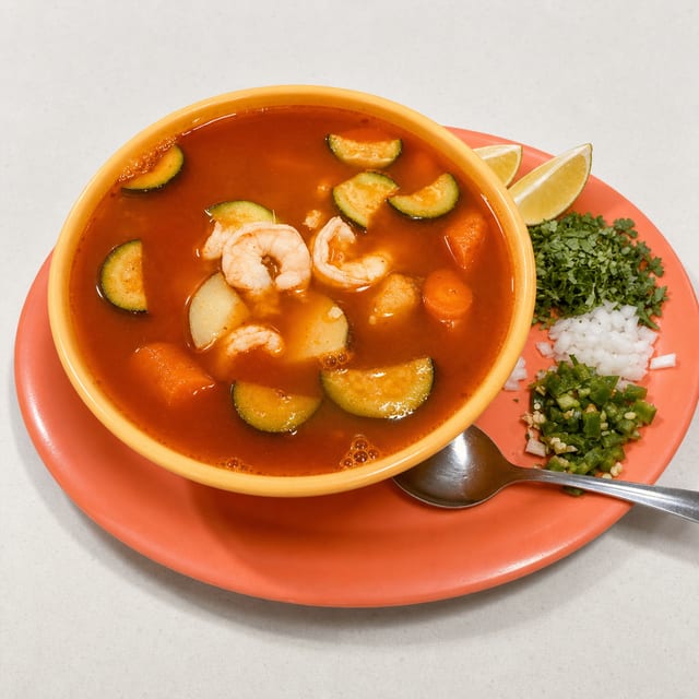 Caldo de Camaron.
