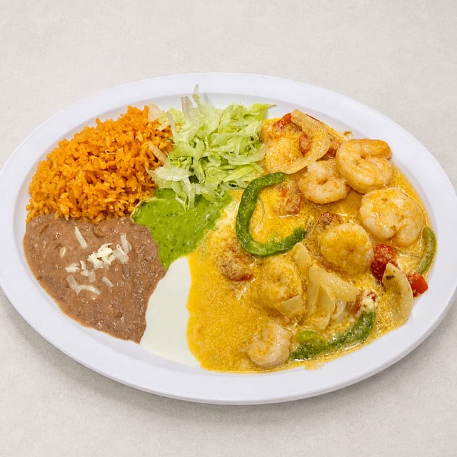 Camarones al Mojo de Ajo.