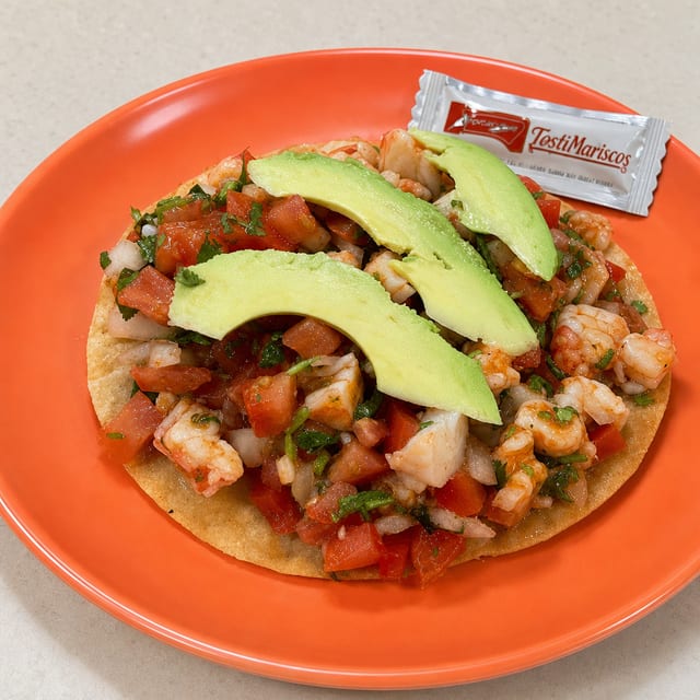 1 Tostada de Camaron.